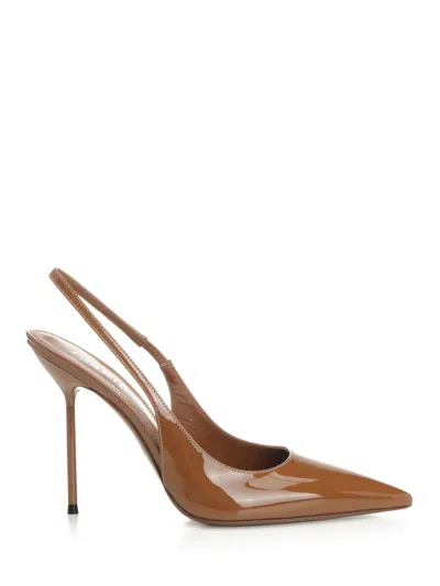 Paris Texas Linda Pumps Beige In Brown