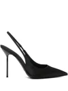 Paris Texas Slingback Pumps Pointed Toe Design In Black
