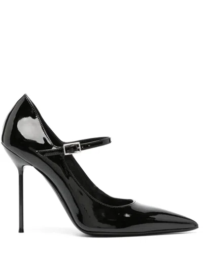 Paris Texas Pointed-toe 110mm Leather Pumps In Black