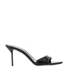 Paris Texas 70mm Lidia Patent Leather Mules In Black