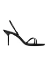 Paris Texas Liz Slingback High-heeled Sandals In Black
