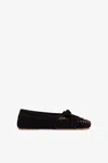Paris Texas Loafers In Black Suede Leather In Black