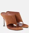 Paris Texas Lorena 100 Suede Thong Sandals