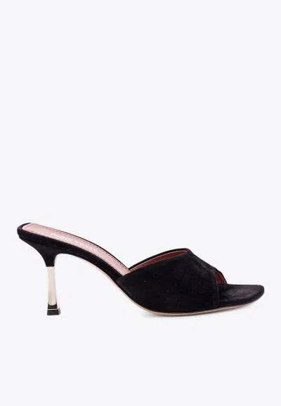 Paris Texas Lorena 75 Suede Mules