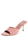 Paris Texas Lorena Mules 75mm Antique Rose In Antique Rose