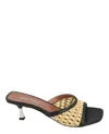 Paris Texas Lorena Mules In Black