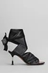 Paris Texas Lorena Sandals In Black Leather
