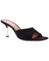 Paris Texas Sculpted Heel Leather Sandals With Metal Stiletto