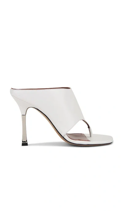 Paris Texas Lorena Thong 100 Mule In White