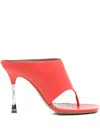 Paris Texas Lorena Thong-strap Sandals In Red