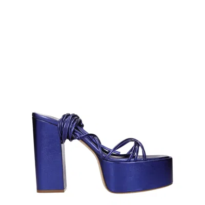 Paris Texas Sandals Malena Women Leather Purple