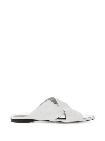 Paris Texas Maria Crossover-strap Sandals In White