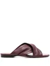 Paris Texas Women's Maria Flat In Burgundy
