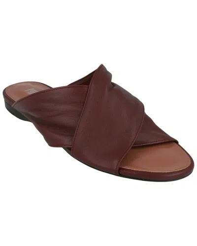 Paris Texas Maria Leather Sandal In Brown