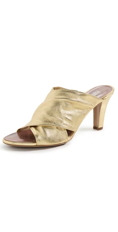 Paris Texas Maria Mules 75 Gold