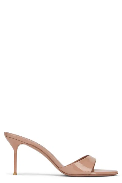 Paris Texas Mini Patent Leather Lidia Flat Mules In Pink