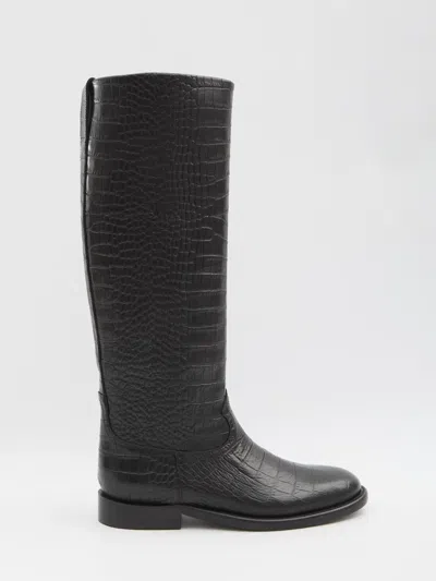 Paris Texas Montana Boots In Black