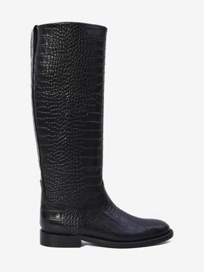Paris Texas Montana Boots In Black