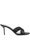 Paris Texas Mules In Black