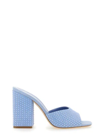 PARIS TEXAS MULES HOLLY ANJA SUEDE MULES