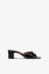 Paris Texas Mules In Black Patent Leather In Black