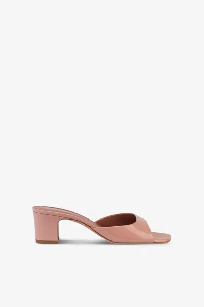 Paris Texas Mules In Dark Phard Patent Leather In Pattern