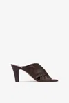 Paris Texas Maria Mule 75 Slipper-mule In Brown Leather