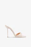 Paris Texas Mules In Ivory Patent Leather In Ivory