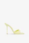 Paris Texas Mules In Light Yellow Patent Leather In Light Yellow