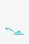 Paris Texas Mules In Turquoise Leather