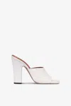 Paris Texas Mules In White Leather