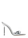 Paris Texas Lidia Mirrored-leather Sandals