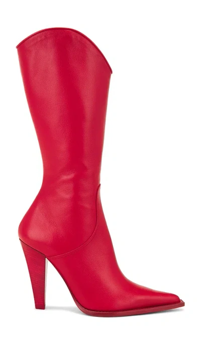 Paris Texas Nadia Boot In Red