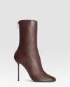 Paris Texas Lidia Leather Ankle Boots In Multi