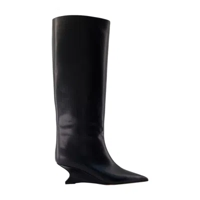 Paris Texas Nina 50 Boots In Black