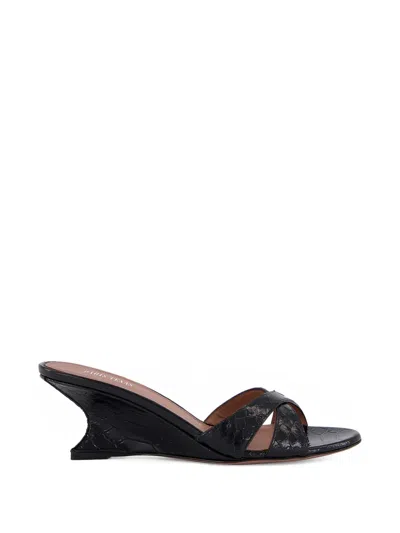 PARIS TEXAS NINA CRISS-CROSS SANDALS