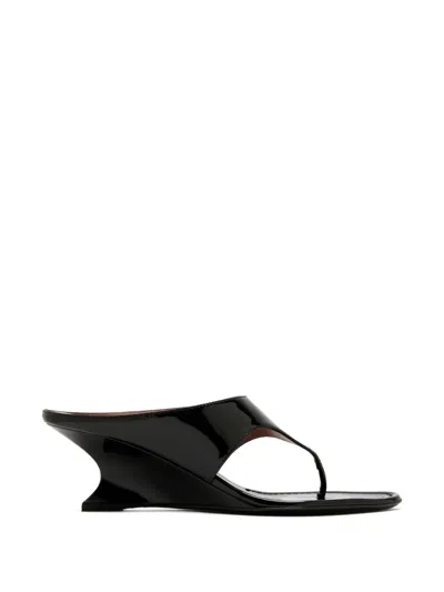 Paris Texas Nina Mules In Black