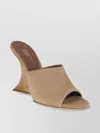 Paris Texas Nina Suede Open-toe Slingback Mules
