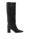 Paris Texas Anja 70mm Leather Boots In Black