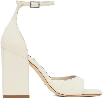 Paris Texas Off-white Holly Fiona Heeled Sandals In Vanilla