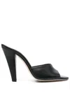 Paris Texas Olivia 120mm Open-toe Mules In Black