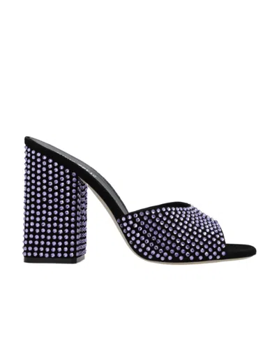 Paris Texas Open-toed High-heeled Sandals In Black