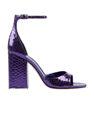 Paris Texas Open-toed High-heeled Sandals In Black