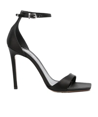 Paris Texas Open-toed High-heeled Sandals In Black