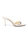 Paris Texas Open-toed High-heeled Sandals In White