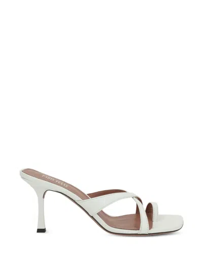 Paris Texas Open-toe Strap Sandals In White