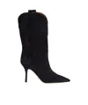 Paris Texas Black Paloma Boots In Black