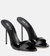 Paris Texas Patent Leather And Pvc Sandals In Black