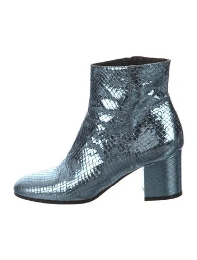Pre-owned Paris Texas Patent Leather Boots In Neutral