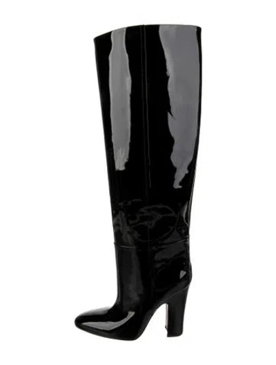 Pre-owned Paris Texas Patent Leather Boots W/ Tags In Black